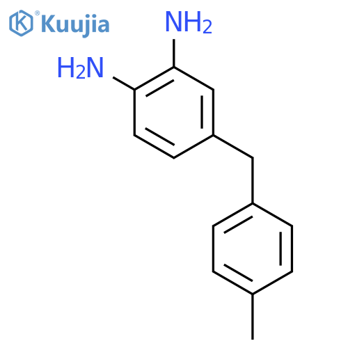 4-[(4-Methylphenyl)methyl]benzene-1,2-diamine structure