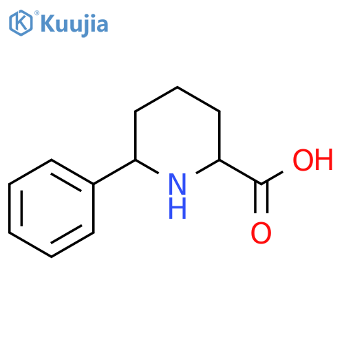 6-Phenyl-piperidine-2-carboxylic acid structure
