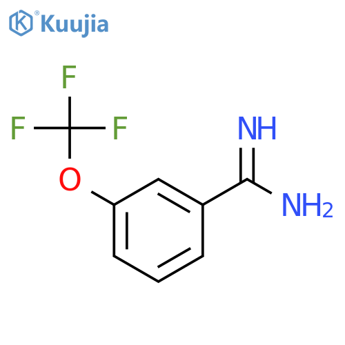 3-(Trifluoromethoxy)benzimidamide structure