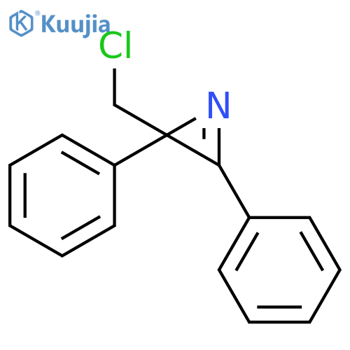 2H-Azirine, 2-(chloromethyl)-2,3-diphenyl- structure