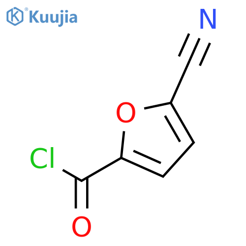 2-FURANCARBONYL CHLORIDE, 5-CYANO- structure