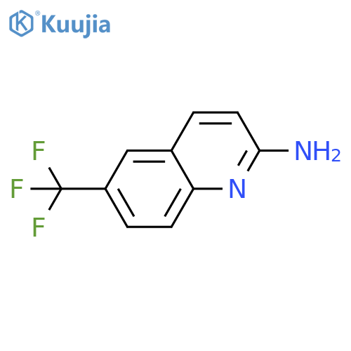6-(trifluoromethyl)quinolin-2-amine structure