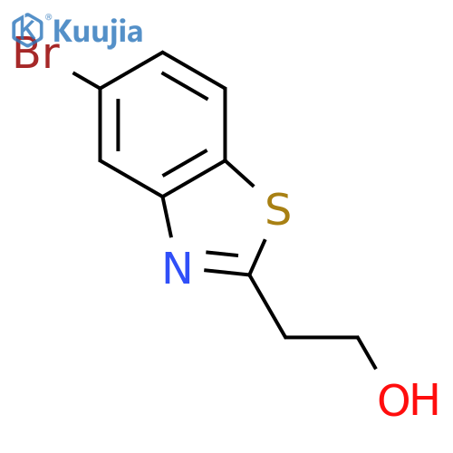 5-Bromo-2-benzothiazoleethanol structure