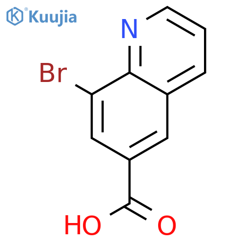 8-bromoquinoline-6-carboxylic acid structure