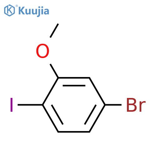 4-bromo-1-iodo-2-methoxy-benzene structure