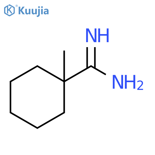 Cyclohexanecarboximidamide, 1-methyl- structure