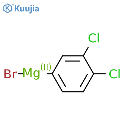 3,4-Dichlorophenylmagnesium bromide, 0.50 M in 2-MeTHF structure