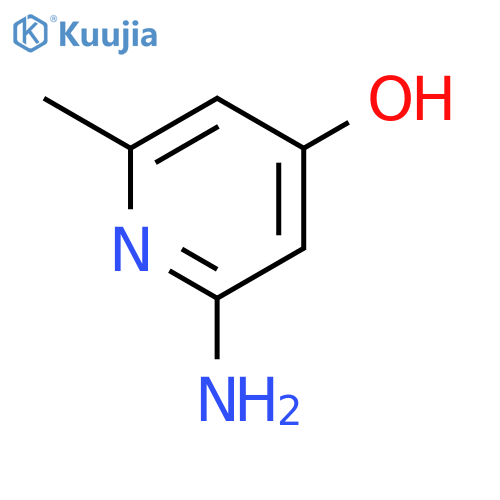 2-amino-6-methylpyridin-4-ol structure