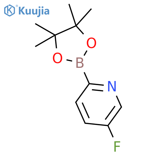 5-Fluoro-2-(4,4,5,5-tetramethyl-1,3,2-dioxaborolan-2-yl)pyridine structure
