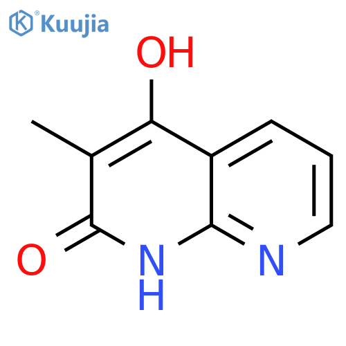 4-hydroxy-3-methyl-1,8-Naphthyridin-2(1H)-one structure