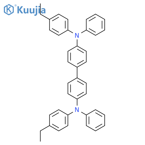 [1,1'-BIPHENYL]-4,4'-DIAMINE, N,N'-BIS(4-ETHYLPHENYL)-N,N'-DIPHENYL- structure