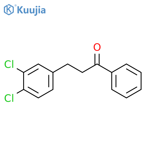 1-PROPANONE, 3-(3,4-DICHLOROPHENYL)-1-PHENYL- structure