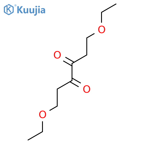 3,4-Hexanedione, 1,6-diethoxy- structure