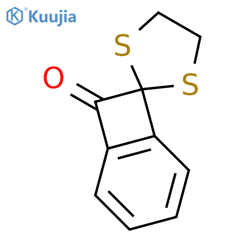 SPIRO[BICYCLO[4.2.0]OCTA-1,3,5-TRIENE-7,2'-[1,3]DITHIOLAN]-8-ONE structure