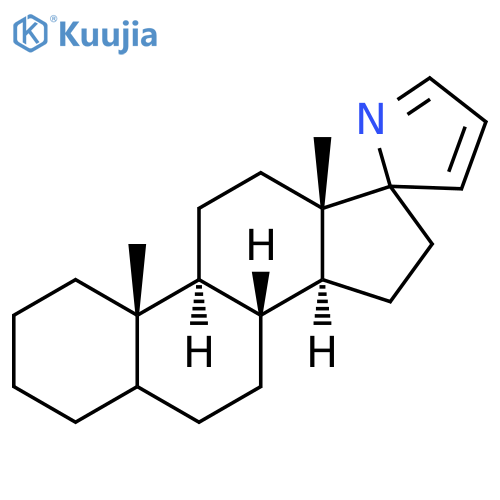 Spiro[androstane-17,2'-[2H]pyrrole] (9CI) structure