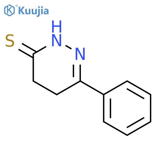 3(2H)-PYRIDAZINETHIONE, 4,5-DIHYDRO-6-PHENYL- structure
