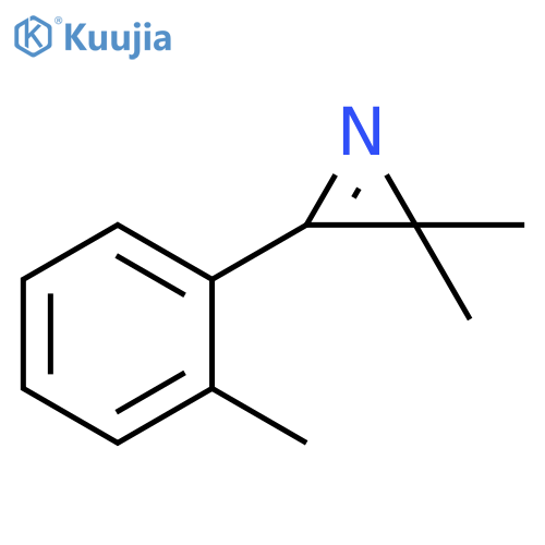 2H-Azirine, 2,2-dimethyl-3-(2-methylphenyl)- structure