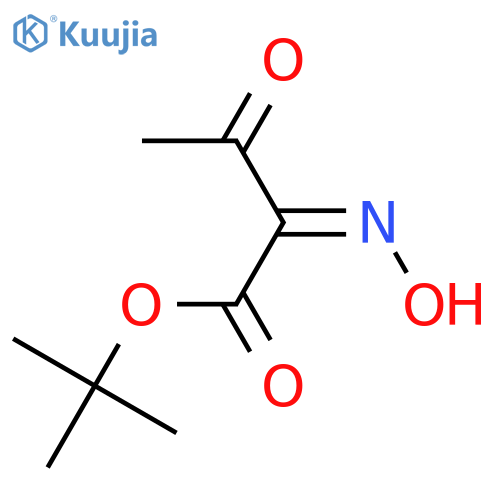 Butanoic acid, 2-(hydroxyimino)-3-oxo-, 1,1-dimethylethyl ester, (Z)- structure