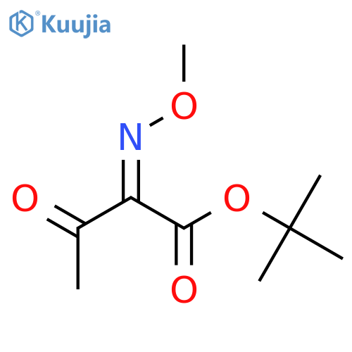 BUTANOIC ACID, 2-(METHOXYIMINO)-3-OXO-, 1,1-DIMETHYLETHYL ESTER, (2Z)- structure