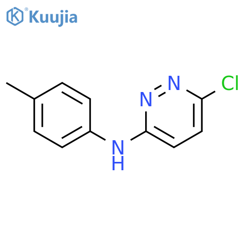 6-chloro-N-(4-methylphenyl)pyridazin-3-amine structure