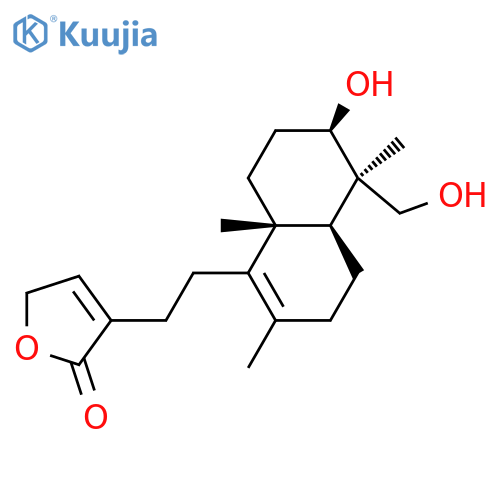 Deoxyandrographolide structure