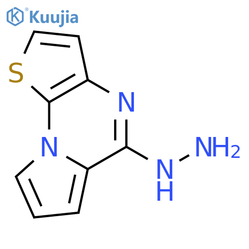 5-hydrazinyl-Pyrrolo[1,2-a]thieno[3,2-e]pyrazine structure