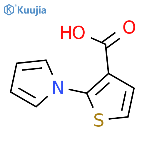 2-(1h-pyrrol-1-yl)thiophene-3-carboxylic acid structure