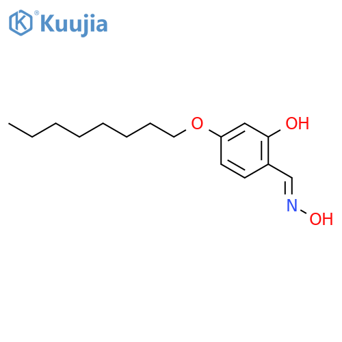 Benzaldehyde, 2-hydroxy-4-(octyloxy)-, oxime structure