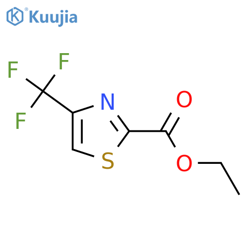 Ethyl 4-(trifluoromethyl)thiazole-2-carboxylate structure