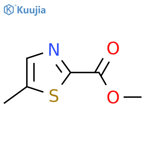 Methyl 5-methylthiazole-2-carboxylate structure