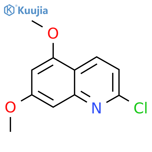2-Chloro-5,7-dimethoxyquinoline structure