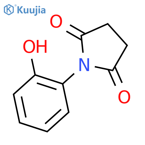 1-(2-Hydroxyphenyl)pyrrolidine-2,5-dione structure