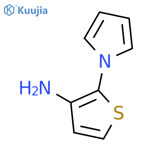 3-Thiophenamine, 2-(1H-pyrrol-1-yl)- structure
