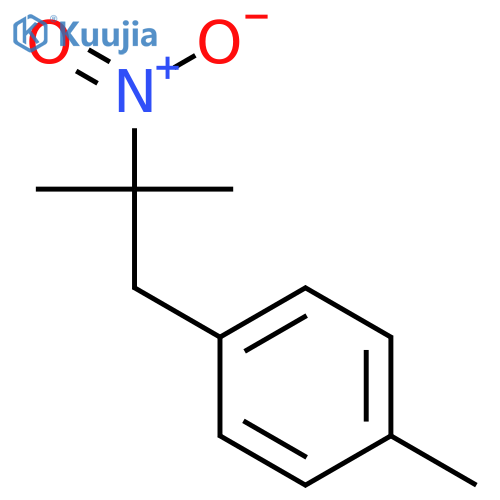 Benzene, 1-methyl-4-(2-methyl-2-nitropropyl)- structure