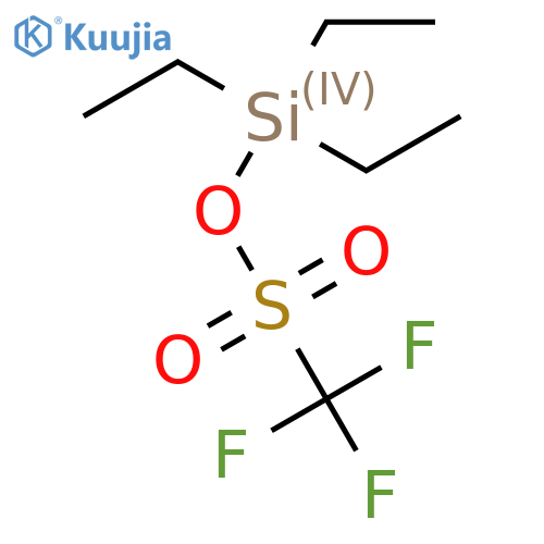 Triethylsilyl trifluoromethanesulfonate structure