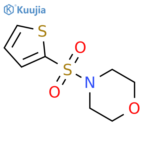 Morpholine, 4-(2-thienylsulfonyl)- structure