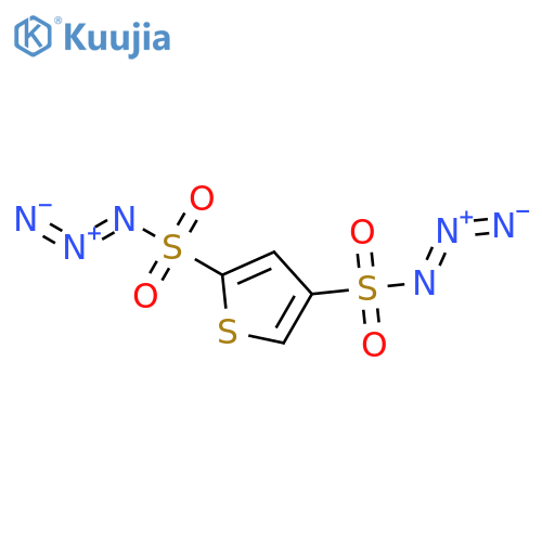2,4-THIOPHENEDISULFONYL DIAZIDE structure