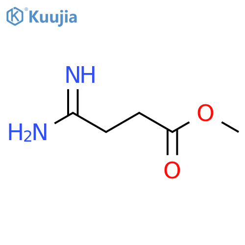 Butanoic acid, 4-amino-4-imino-, methyl ester structure