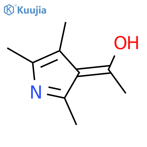 1-(trimethyl-3H-pyrrol-3-ylidene)ethan-1-ol structure