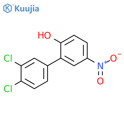 [1,1'-Biphenyl]-2-ol, 3',4'-dichloro-5-nitro- structure