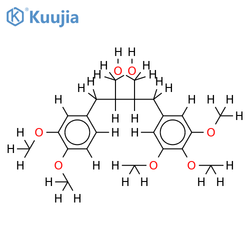 (-)-5-Methoxy-4,4'-di-O-methylsecolariciresinol structure