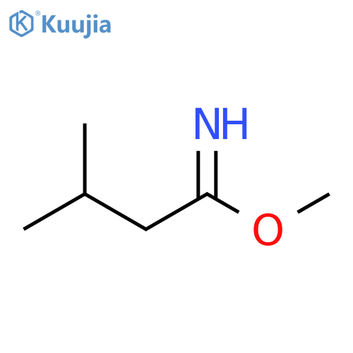 methyl 3-methylbutanecarboximidate structure
