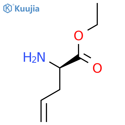 (R)-allylglycine ethyl ester structure