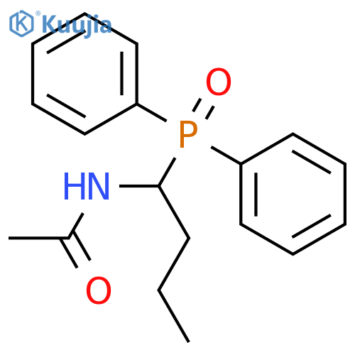 ACETAMIDE, N-[1-(DIPHENYLPHOSPHINYL)BUTYL]- structure