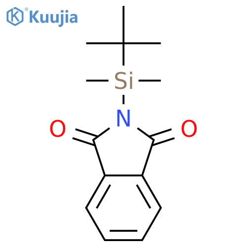 1H-Isoindole-1,3(2H)-dione,2-[(1,1-dimethylethyl)dimethylsilyl]- structure