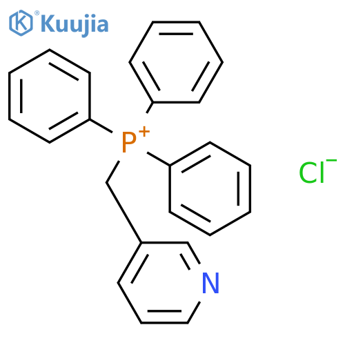 Phosphonium, triphenyl(3-pyridinylmethyl)-, chloride structure