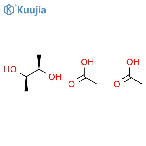 2,3-Butanediol, diacetate, (R*,R*)- structure