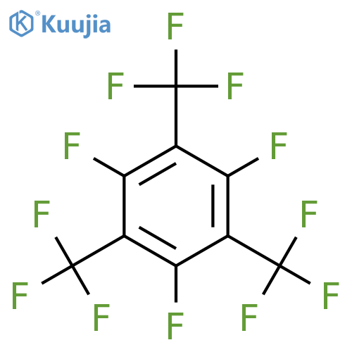 perfluoro(1,3,5-trimethylbenzene) structure