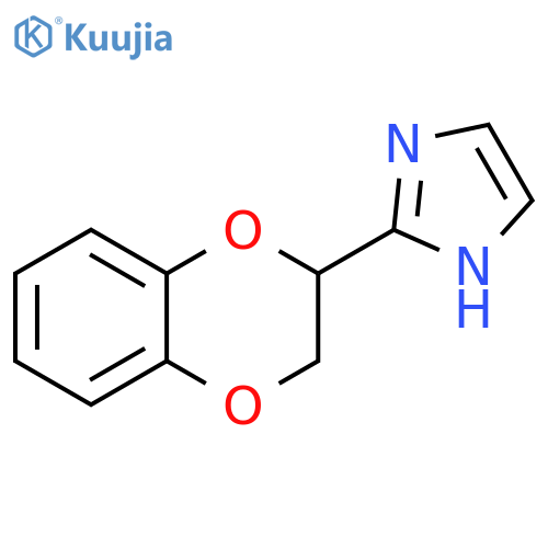 2-(1H-Imidazole-2-yl)-2,3-dihydro-1,4-benzodioxin structure