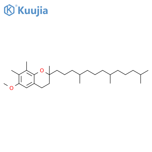 2H-1-Benzopyran, 3,4-dihydro-6-methoxy-2,7,8-trimethyl-2-(4,8,12-trimethyltridecyl)- structure